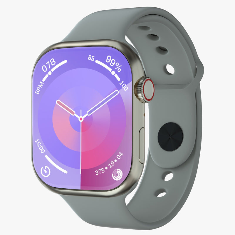 Watch S10 Max 46mm Prata Série 10 Amoled